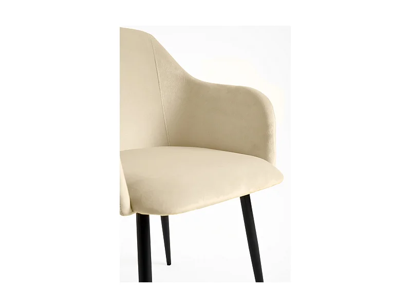 Sillas Comedor - Silla Puan Terciopelo - Beige