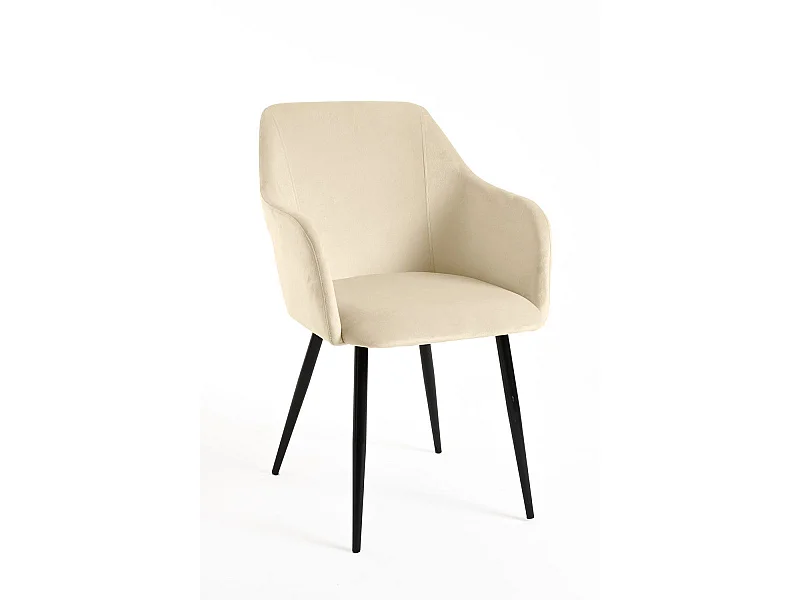 Sillas Comedor - Silla Puan Terciopelo - Beige