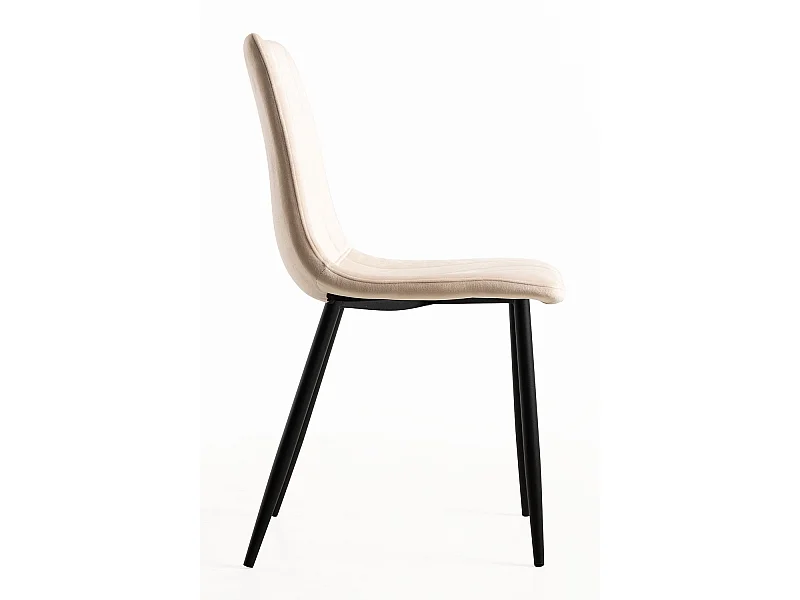 Sillas Comedor - Silla Liny Terciopelo - Beige