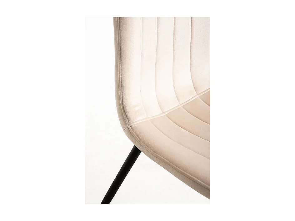 Sillas Comedor - Silla Liny Terciopelo - Beige