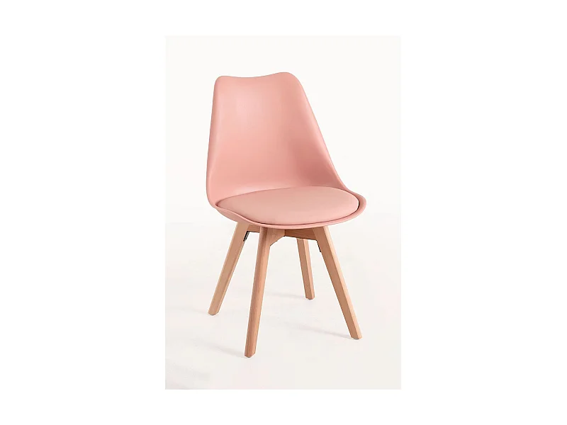 Sillas Comedor - Silla Synk Basic - Rosa Avellana