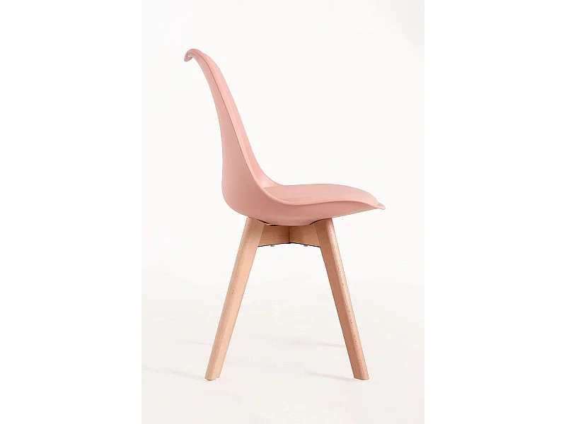 Sillas Comedor - Silla Synk Basic - Rosa Avellana