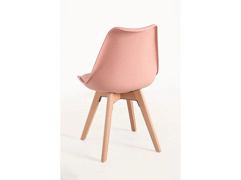 Sillas Comedor - Silla Synk Basic - Rosa Avellana