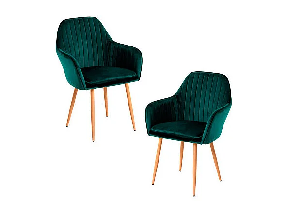 Packs Sillas Comedor - Pack 2 Sillas Chic - Verde