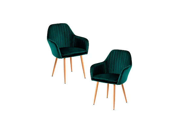 Packs Sillas Comedor - Pack 2 Sillas Chic - Verde
