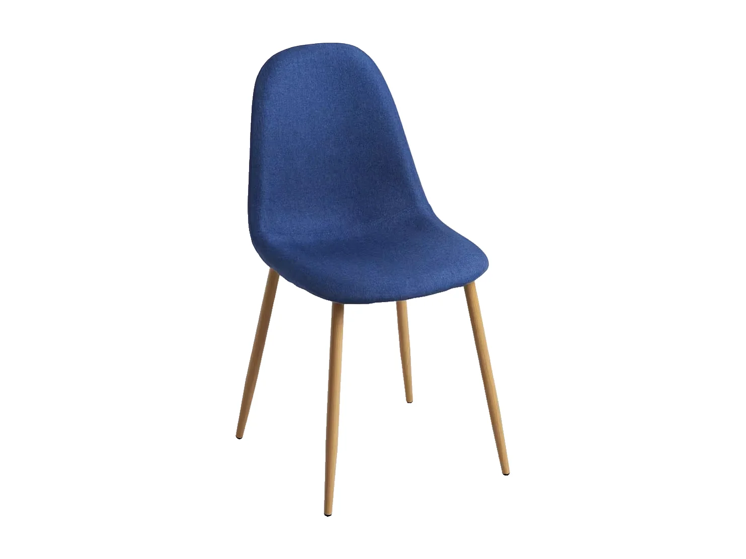 Sillas Comedor - Silla Teok Tela - Azul