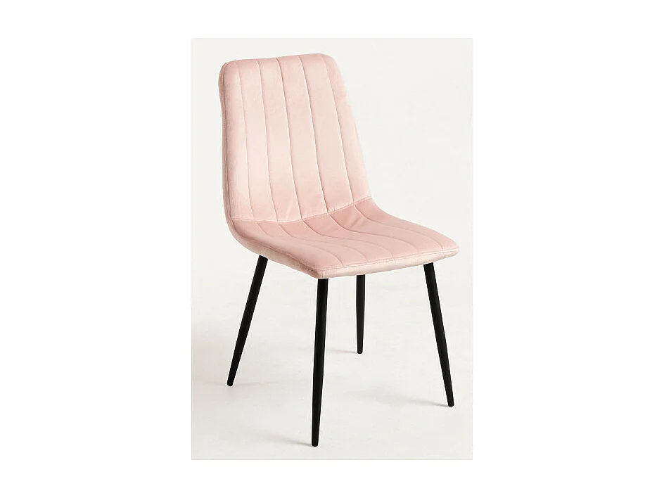 Sillas Comedor - Silla Liny Terciopelo - Rosa