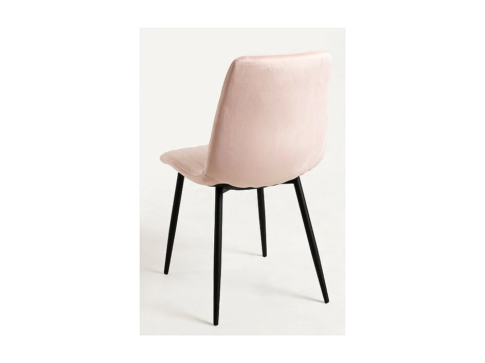 Sillas Comedor - Silla Liny Terciopelo - Rosa