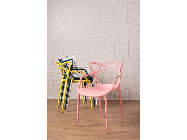 Sillas Comedor - Silla Korme - Amarillo