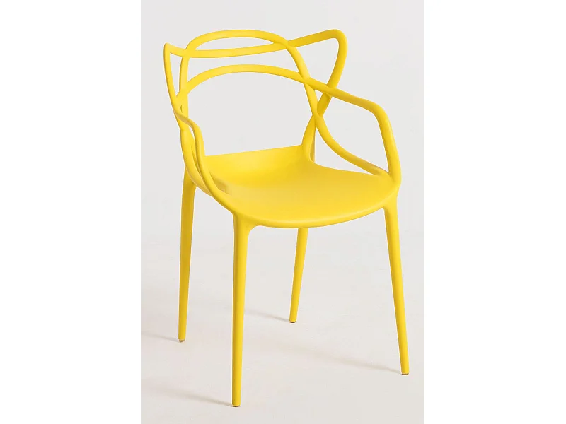 Sillas Comedor - Silla Korme - Amarillo