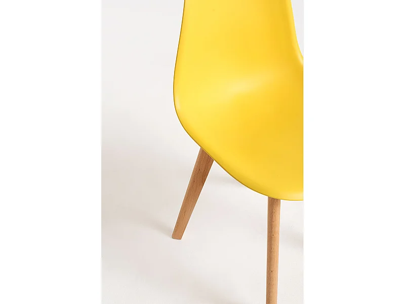 Packs Sillas Comedor - Pack 2 Sillas Kelen - Amarillo