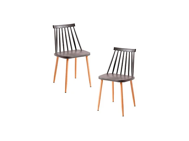 Packs Sillas Comedor - Pack 2 Sillas Bik - Gris