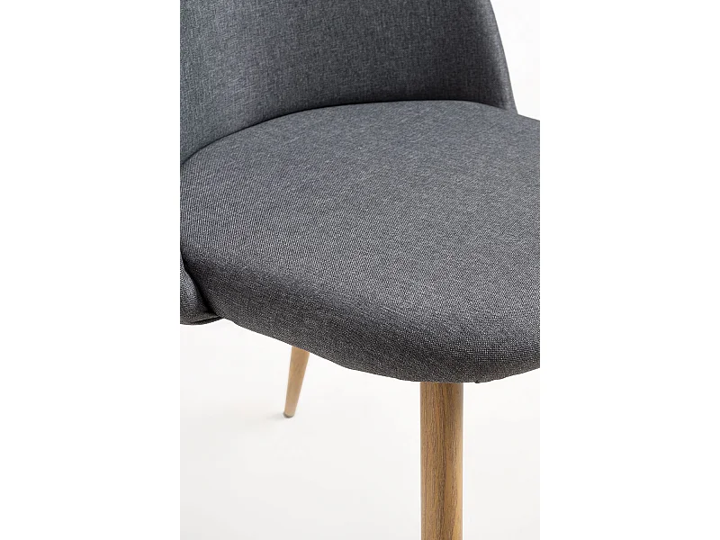 Packs Sillas Comedor - Pack 6 Sillas Vint Tela - Gris oscuro