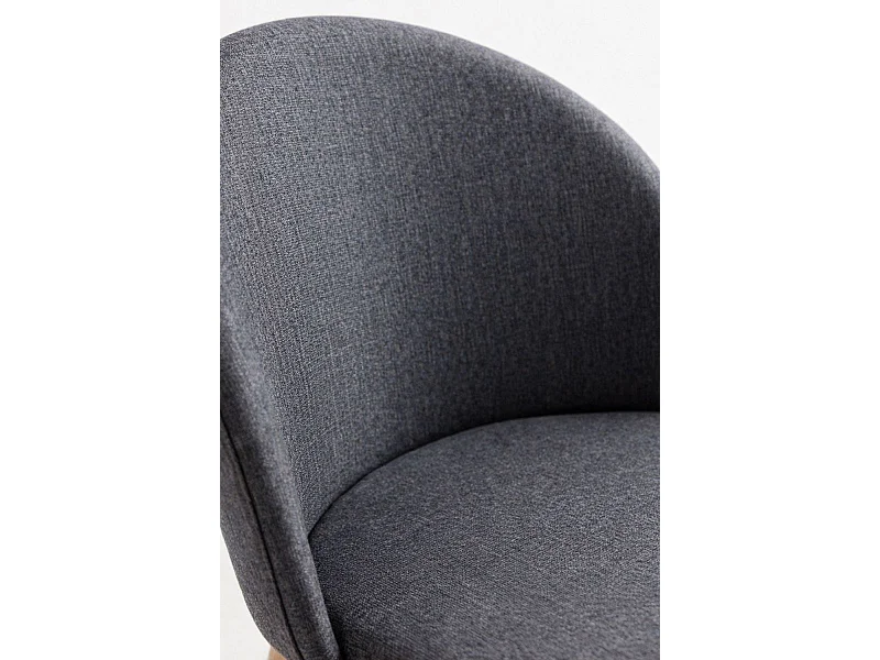 Packs Sillas Comedor - Pack 6 Sillas Vint Tela - Gris oscuro