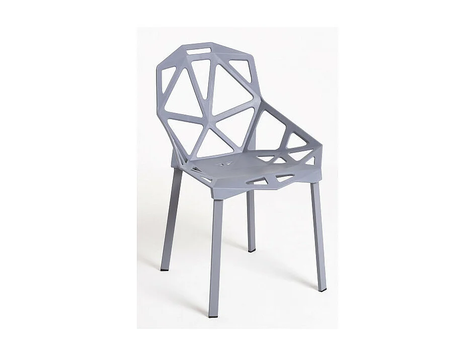 Sillas Comedor - Silla Omega - Gris oscuro