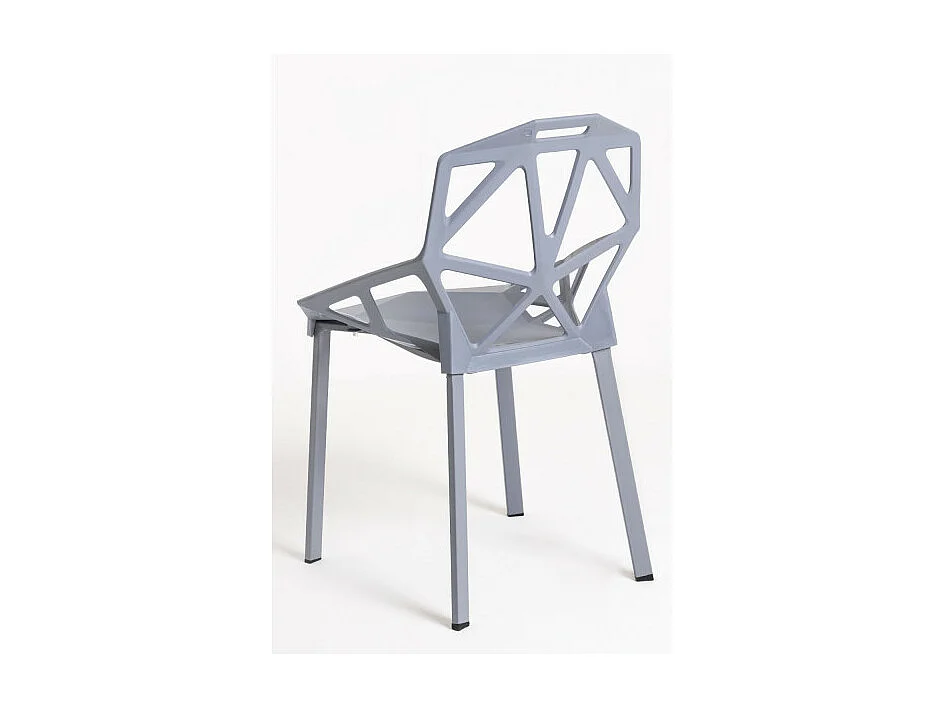 Sillas Comedor - Silla Omega - Gris oscuro