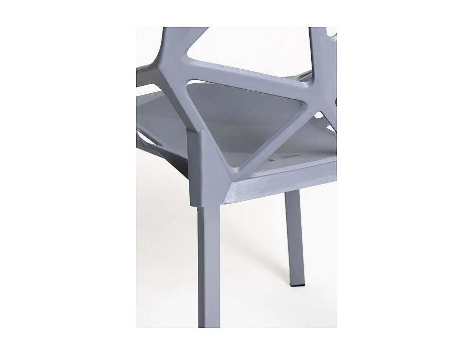 Sillas Comedor - Silla Omega - Gris oscuro