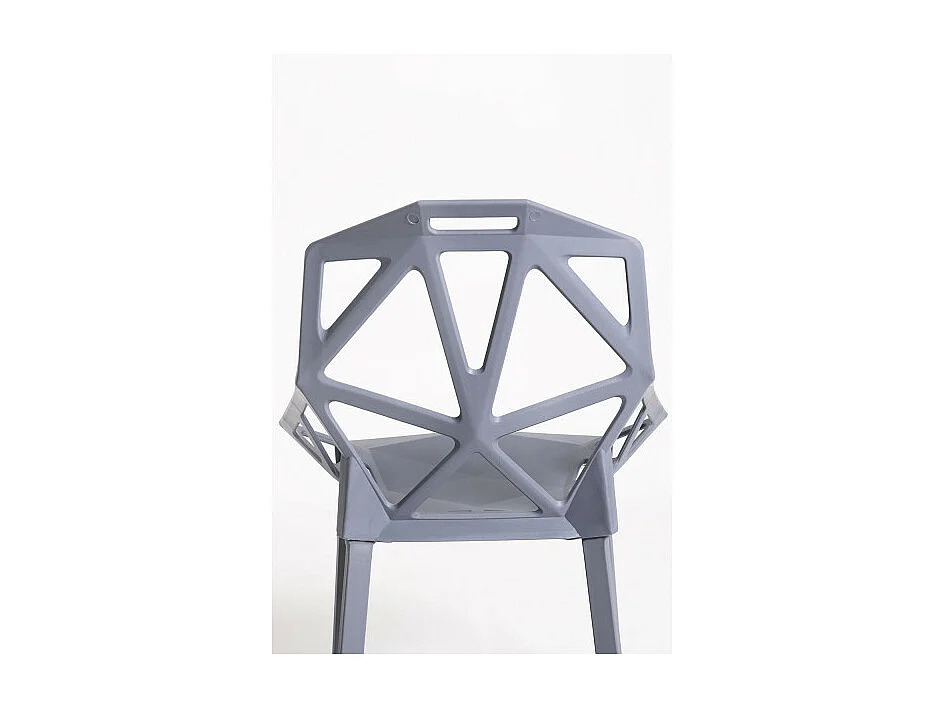 Sillas Comedor - Silla Omega - Gris oscuro