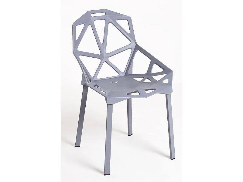 Sillas Comedor - Silla Omega - Gris oscuro