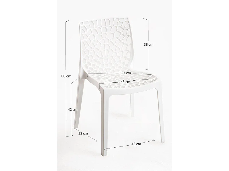 Packs Sillas Comedor - Pack 2 Sillas Root - Blanco
