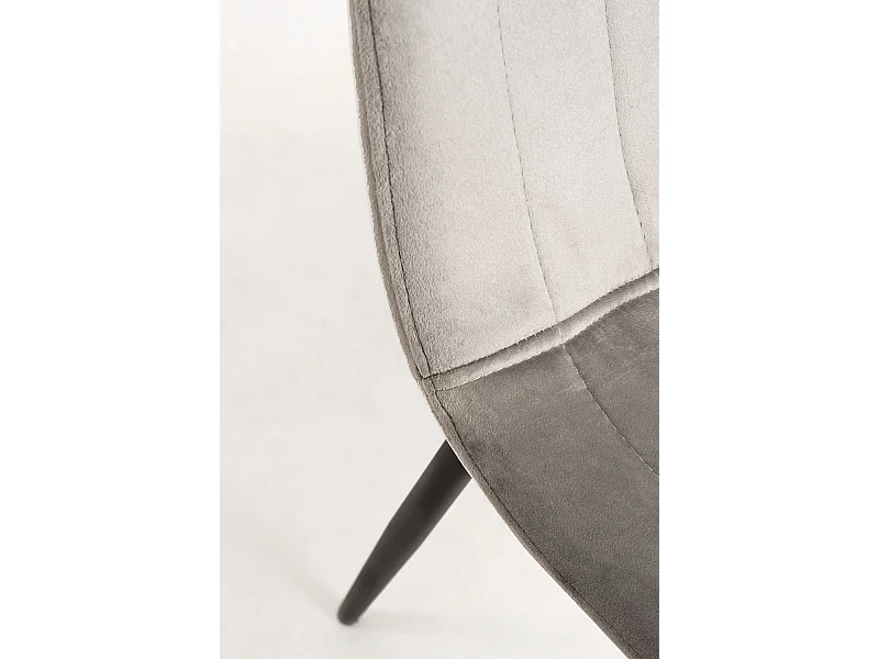 Packs Sillas Comedor - Pack 2 Sillas Liny Terciopelo - Gris claro