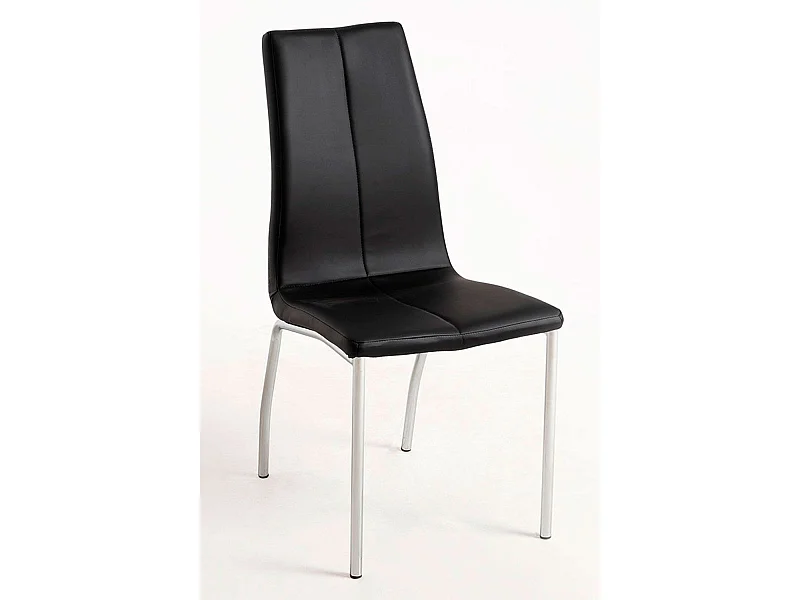 Sillas Comedor - Silla Humi Polipiel - Negro