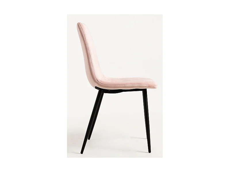 Packs Sillas Comedor - Pack 4 Sillas Liny Terciopelo - Rosa