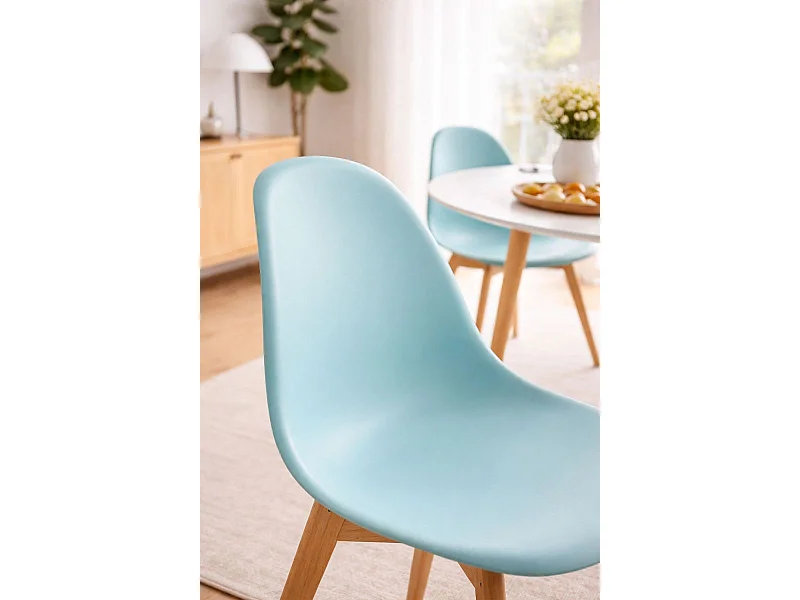 Packs Sillas Comedor - Pack 4 Sillas Kelen - Aguamarina