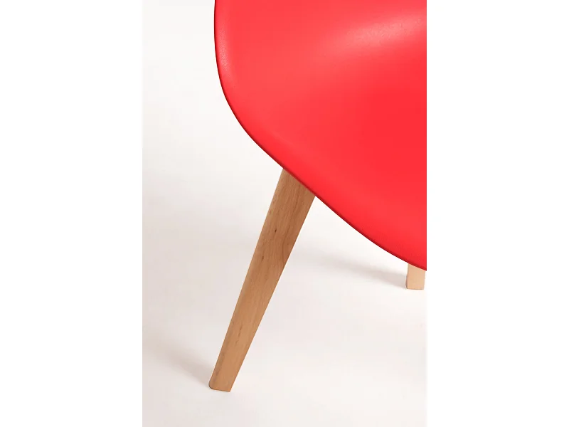 Packs Sillas Comedor - Pack 4 Sillas Kelen - Rojo