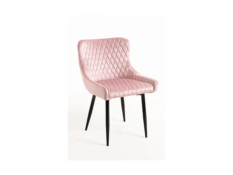Sillas Comedor - Silla Sanda Terciopelo - Rosa