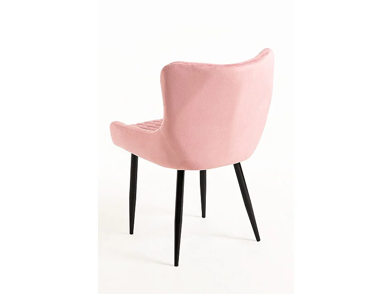 Sillas Comedor - Silla Sanda Terciopelo - Rosa