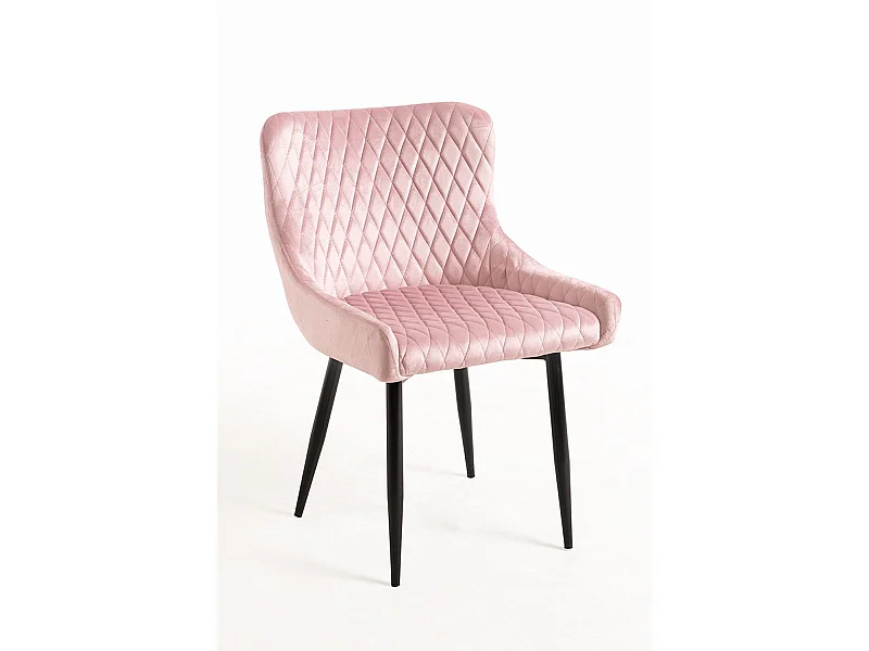 Sillas Comedor - Silla Sanda Terciopelo - Rosa