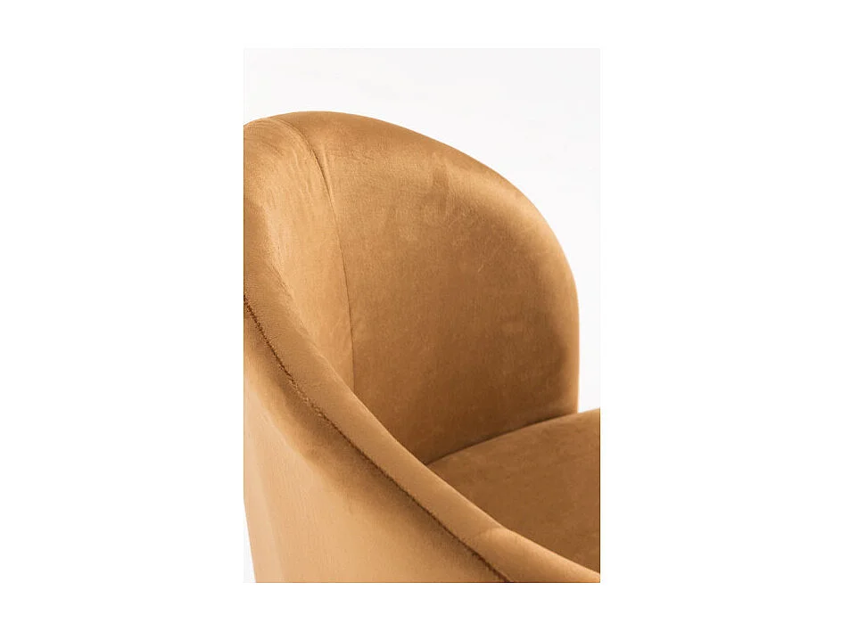 Sillas Comedor - Silla Velt Terciopelo - Marrón