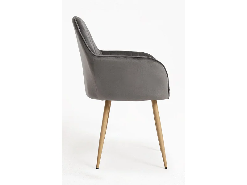 Sillas Comedor - Silla Chic - Gris oscuro