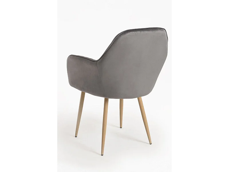 Sillas Comedor - Silla Chic - Gris oscuro