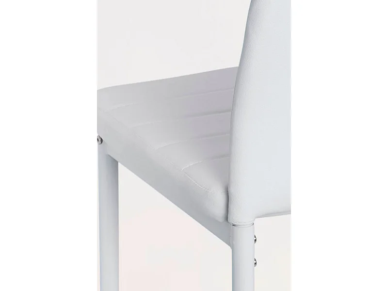 Packs Sillas Comedor - Pack 4 Sillas Lauter Polipiel - Blanco