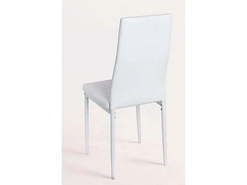 Packs Sillas Comedor - Pack 4 Sillas Lauter Polipiel - Blanco