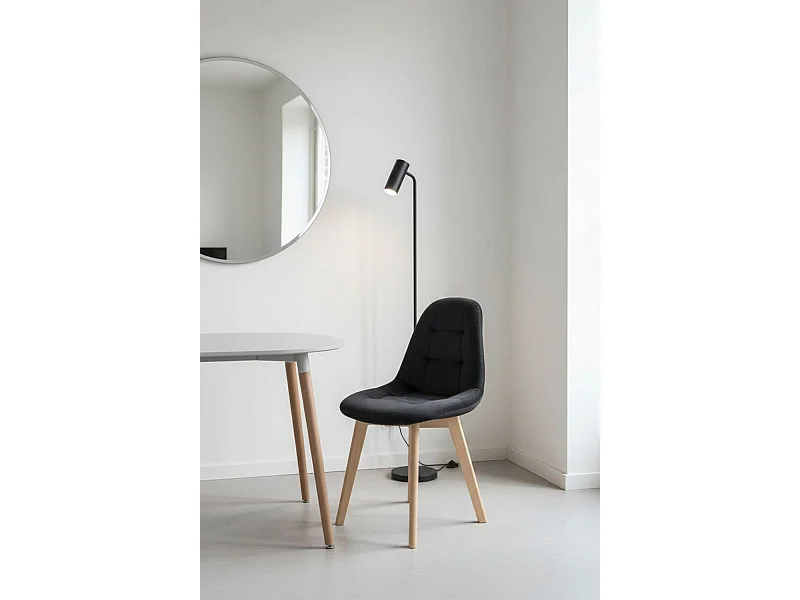 Sillas Comedor - Silla Kelen Terciopelo - Negro