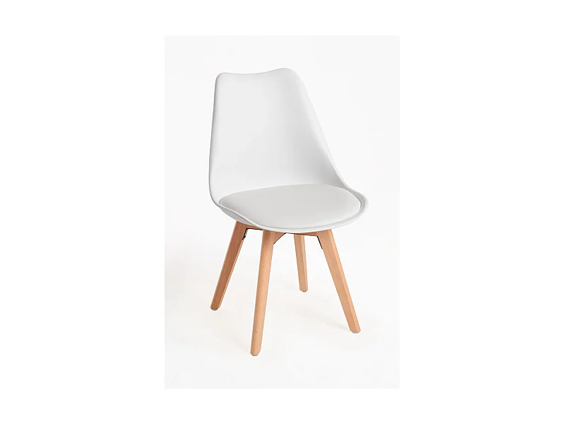 Packs Sillas Comedor - Pack 4 Sillas Synk Basic - Blanco