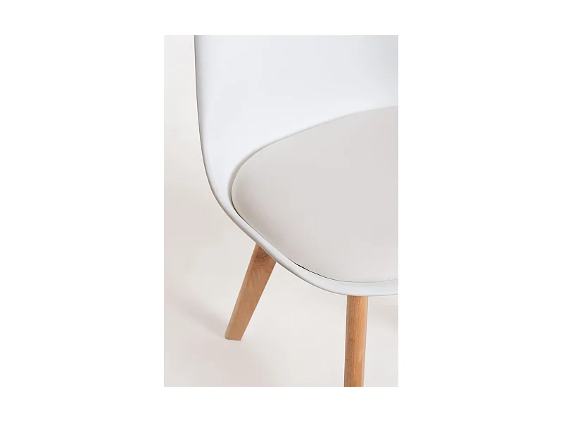 Packs Sillas Comedor - Pack 4 Sillas Synk Basic - Blanco