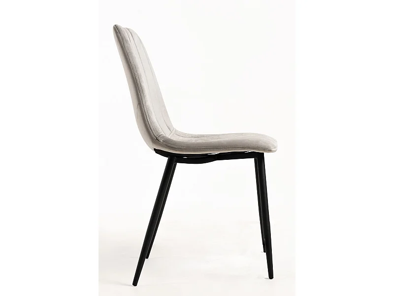 Sillas Comedor - Silla Liny Terciopelo - Mostaza