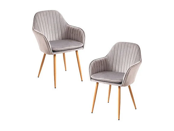 Packs Sillas Comedor - Pack 2 Sillas Chic - Gris