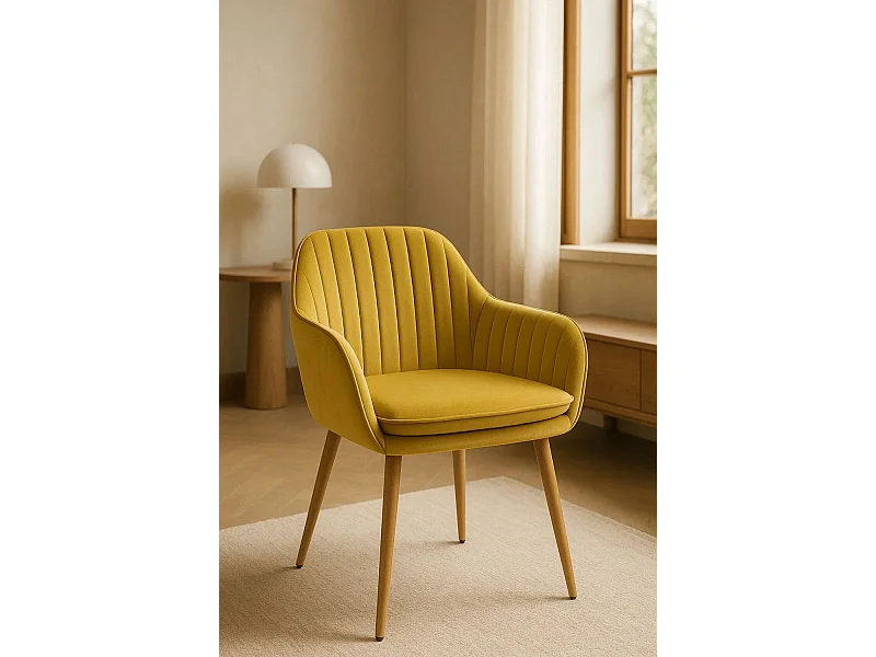 Sillas Comedor - Silla Chic - Amarillo