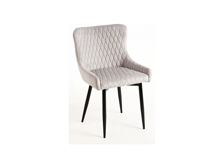 Sillas Comedor - Silla Sanda Terciopelo - Gris