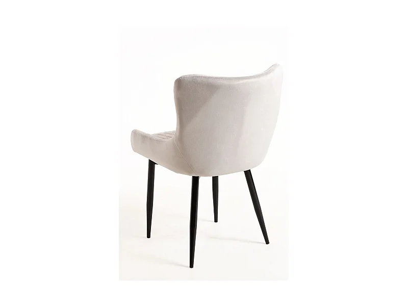 Sillas Comedor - Silla Sanda Terciopelo - Gris