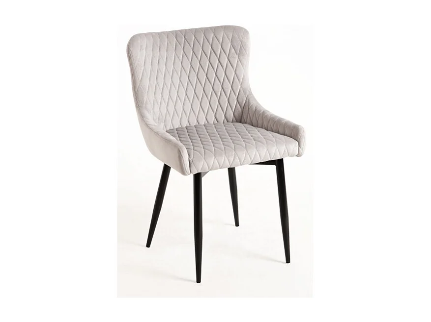 Sillas Comedor - Silla Sanda Terciopelo - Gris