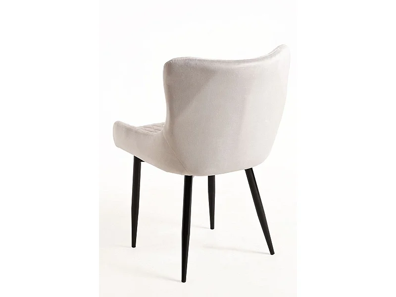 Sillas Comedor - Silla Sanda Terciopelo - Gris