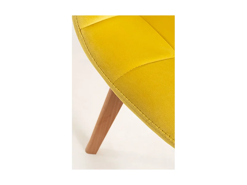 Packs Sillas Comedor - Pack 4 Sillas Kelen Terciopelo - Amarillo