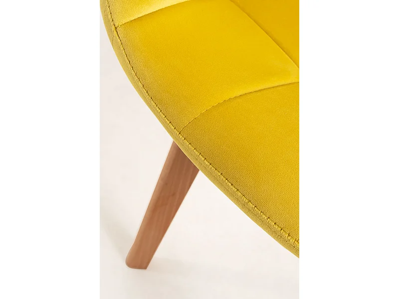 Packs Sillas Comedor - Pack 4 Sillas Kelen Terciopelo - Amarillo