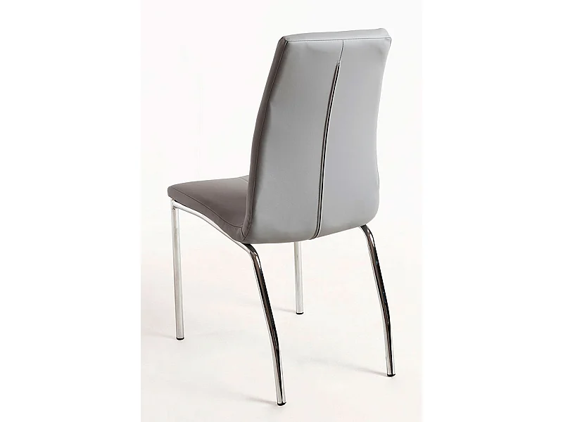 Packs Sillas Comedor - Pack 2 Sillas Humi Polipiel - Gris